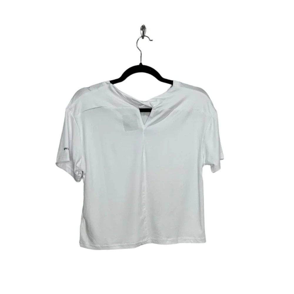 HURLEY Girls White UPF 50+ Shirt LARGE